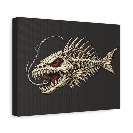 Primal Fish Canvas Wall Art