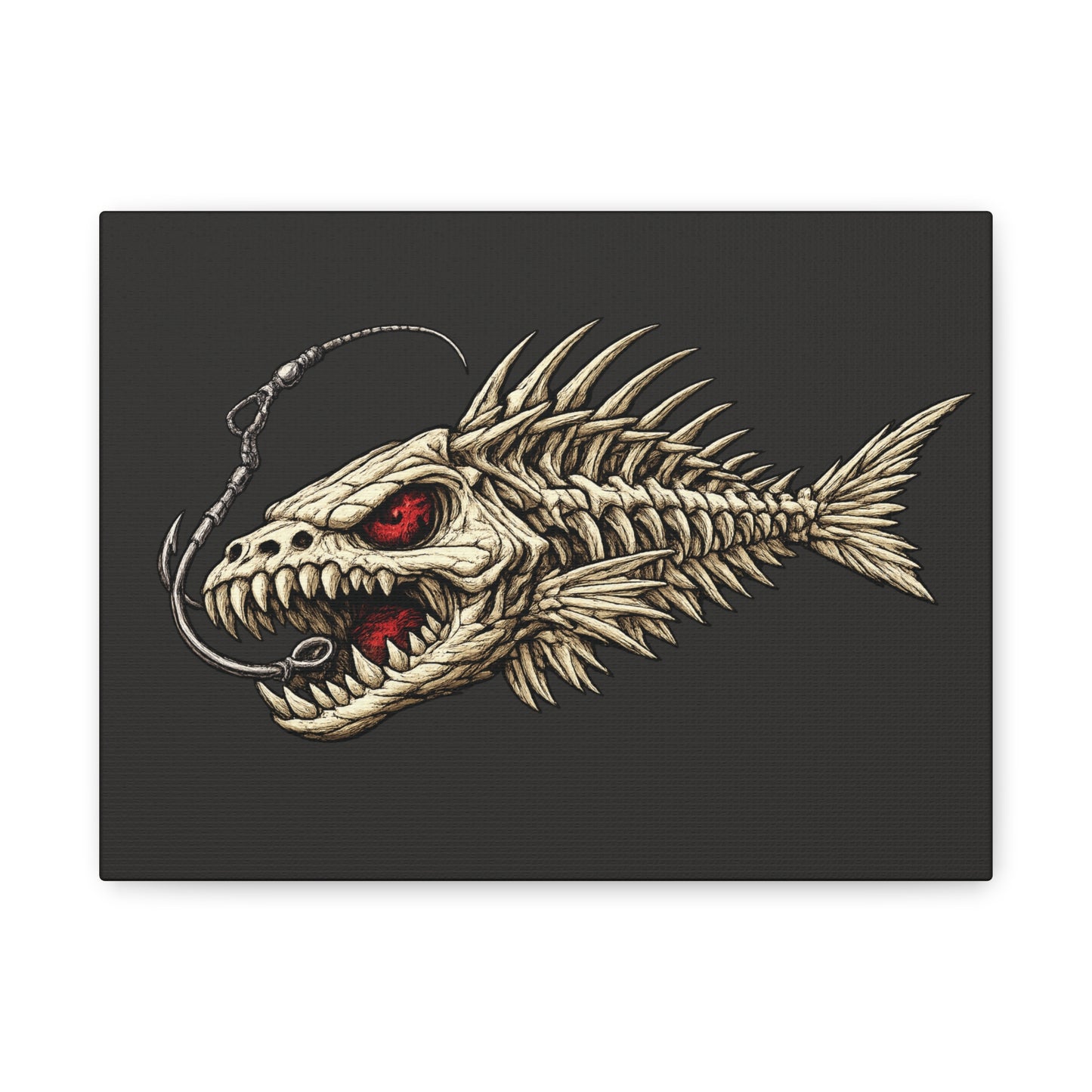 Primal Fish Canvas Wall Art