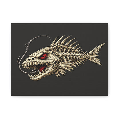 Primal Fish Canvas Wall Art