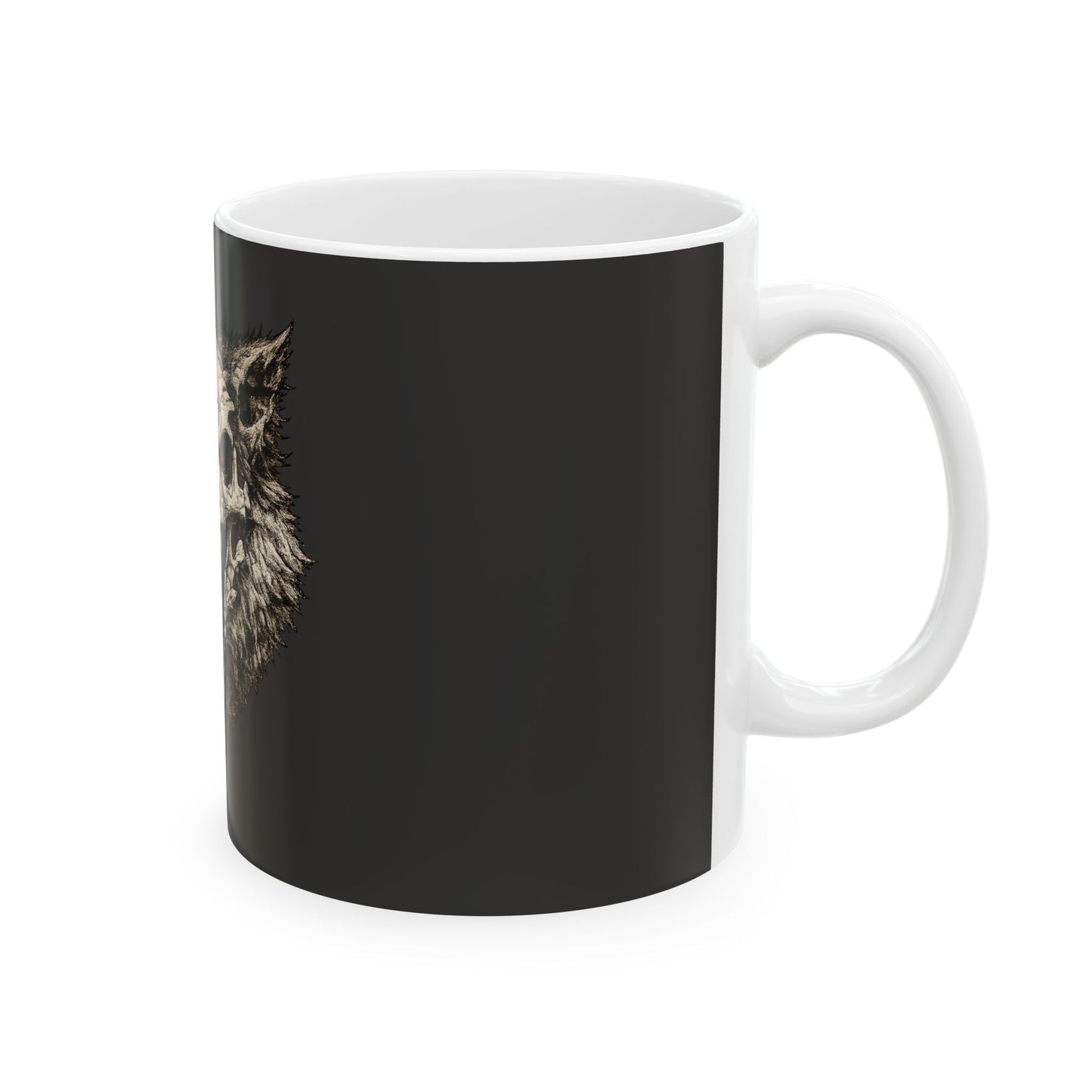Phantom Wolf Ceramic Mug – (11oz)