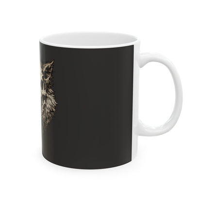 Phantom Wolf Ceramic Mug – (11oz)