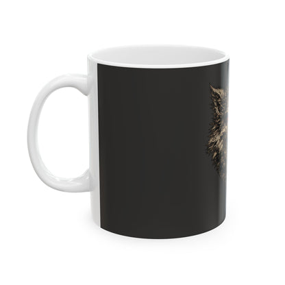 Phantom Wolf Ceramic Mug – (11oz)