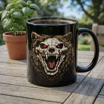 Phantom Bear Ceramic Mug – (11oz)
